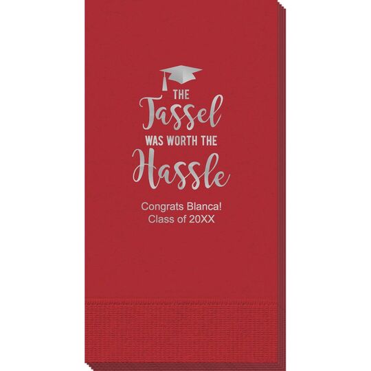 Modern Tassel Hassle Guest Towels